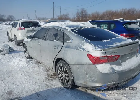 2020 Chevrolet Malibu Fwd Rs из США, поврежденный, VIN 1G1ZG5STXLF082871